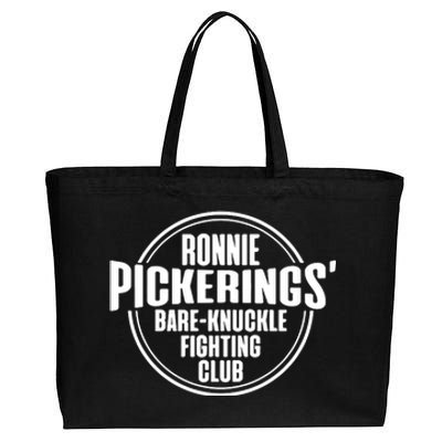 Ronnie Pickering Bare Knuckle Fighting Club Cotton Canvas Jumbo Tote