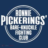 Ronnie Pickering Bare Knuckle Fighting Club Button