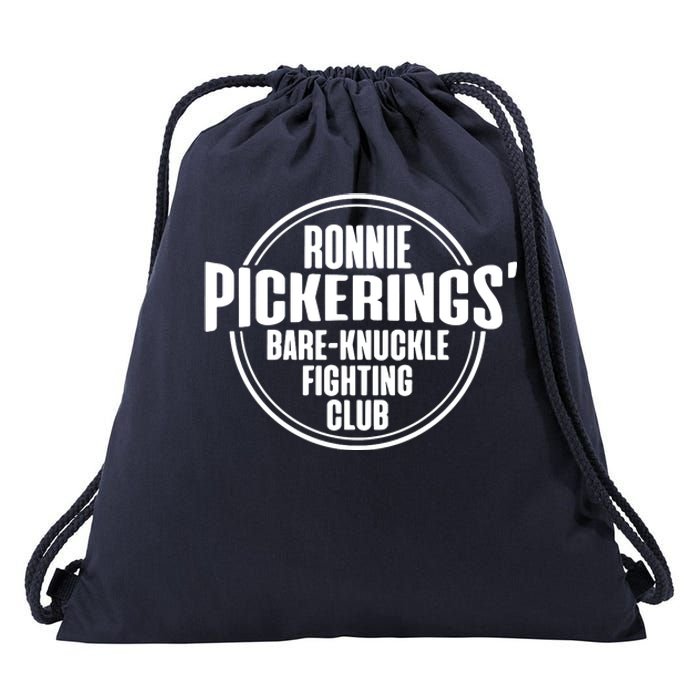 Ronnie Pickering Bare Knuckle Fighting Club Drawstring Bag