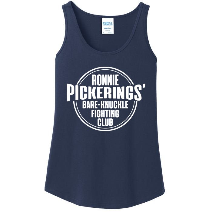 Ronnie Pickering Bare Knuckle Fighting Club Ladies Essential Tank