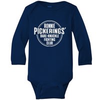 Ronnie Pickering Bare Knuckle Fighting Club Baby Long Sleeve Bodysuit