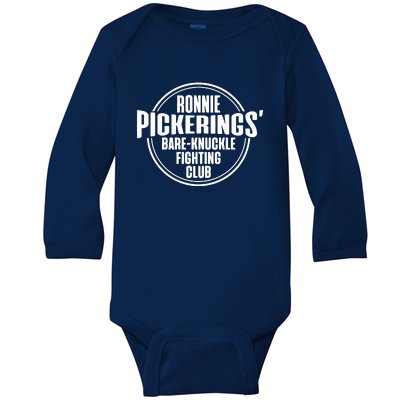 Ronnie Pickering Bare Knuckle Fighting Club Baby Long Sleeve Bodysuit