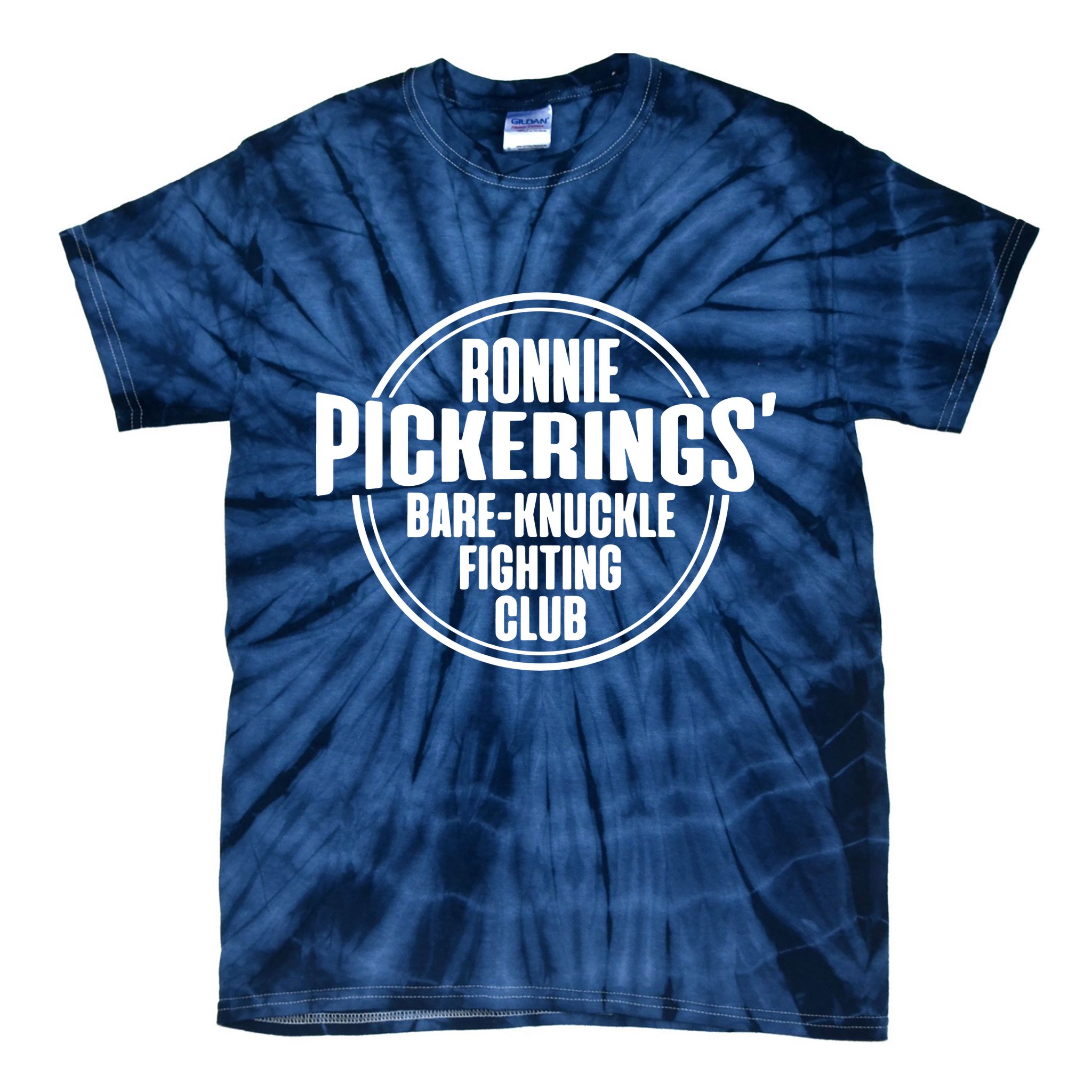 Ronnie Pickering Bare Knuckle Fighting Club Tie-Dye T-Shirt