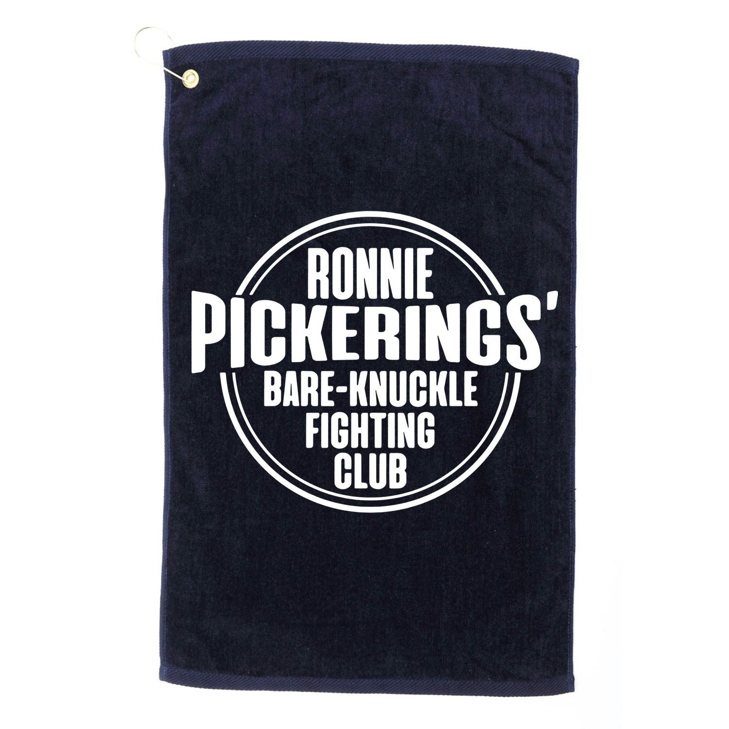 Ronnie Pickering Bare Knuckle Fighting Club Golf Towel