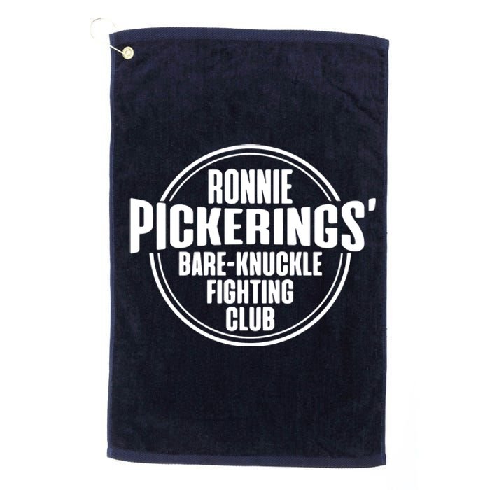 Ronnie Pickering Bare Knuckle Fighting Club Platinum Collection Golf Towel