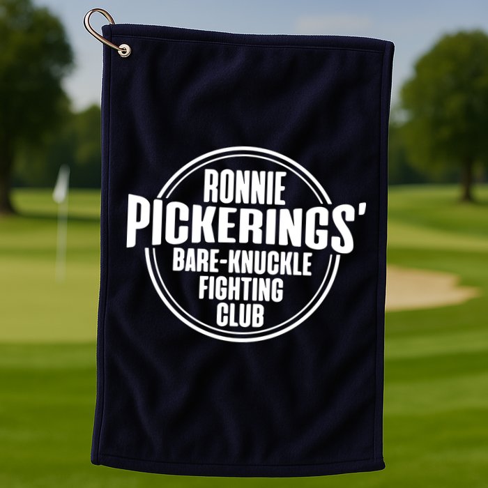 Ronnie Pickering Bare Knuckle Fighting Club Golf Towel