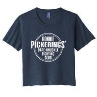 Ronnie Pickering Bare Knuckle Fighting Club Women's Crop Top Tee