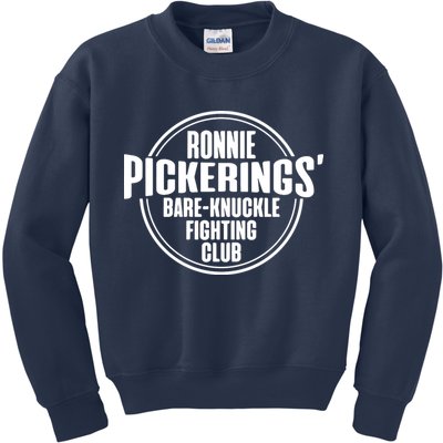 Ronnie Pickering Bare Knuckle Fighting Club Kids Sweatshirt