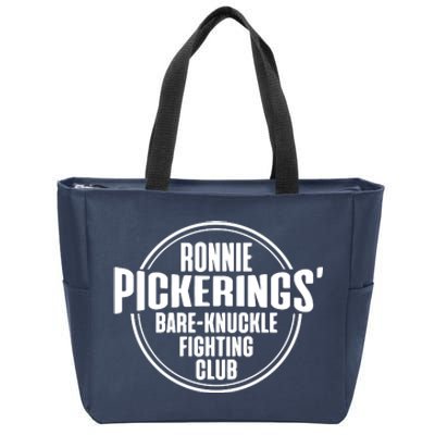 Ronnie Pickering Bare Knuckle Fighting Club Zip Tote Bag