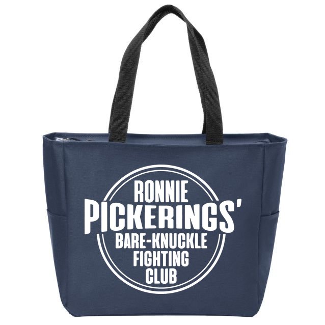 Ronnie Pickering Bare Knuckle Fighting Club Zip Tote Bag