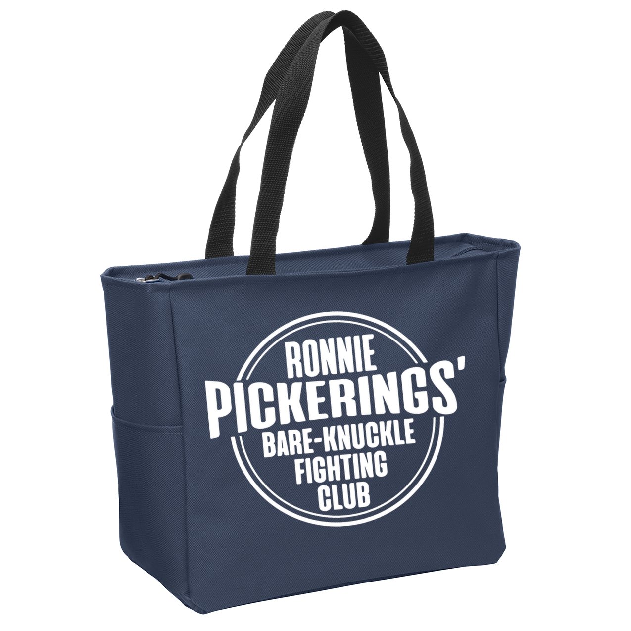 Ronnie Pickering Bare Knuckle Fighting Club Zip Tote Bag