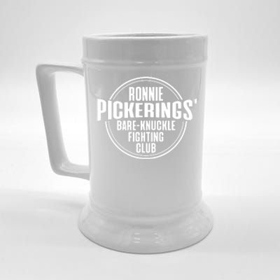 Ronnie Pickering Bare Knuckle Fighting Club Beer Stein