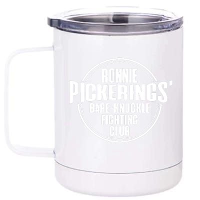 Ronnie Pickering Bare Knuckle Fighting Club 12 oz Stainless Steel Tumbler Cup