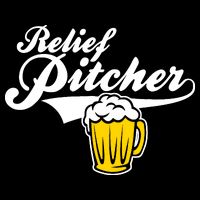 Relief Pitcher Beer And Baseball Backpack