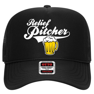 Relief Pitcher Beer And Baseball Hat