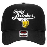 Relief Pitcher Beer And Baseball Hat