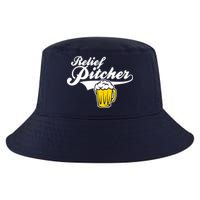 Relief Pitcher Beer And Baseball Cool Comfort Performance Bucket Hat