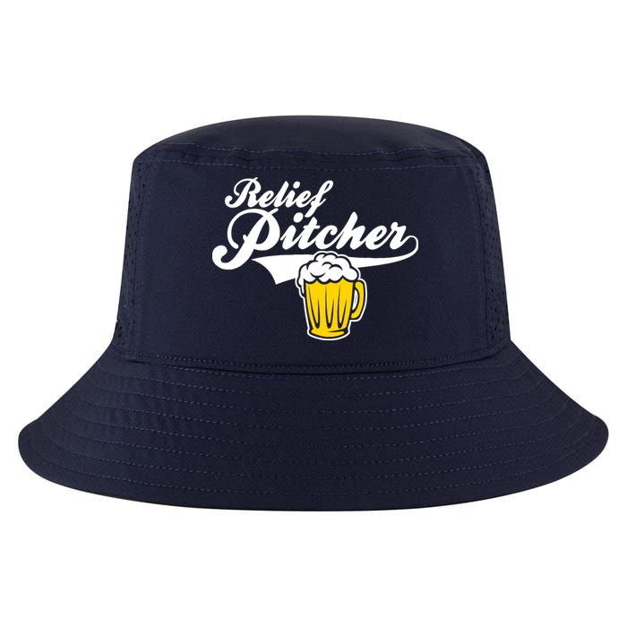 Relief Pitcher Beer And Baseball Cool Comfort Performance Bucket Hat