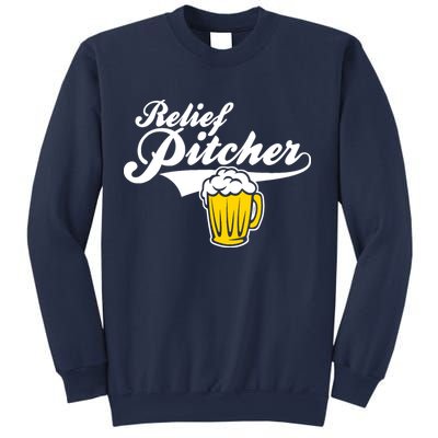 Relief Pitcher Beer And Baseball Sweatshirt