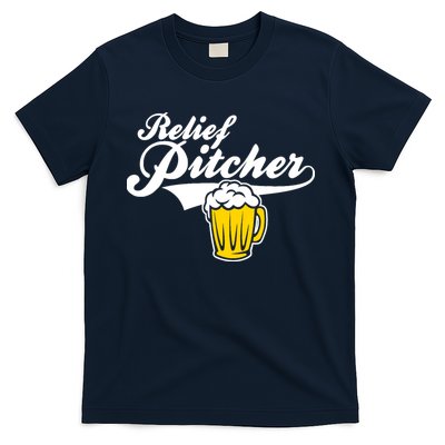 Relief Pitcher Beer And Baseball T-Shirt