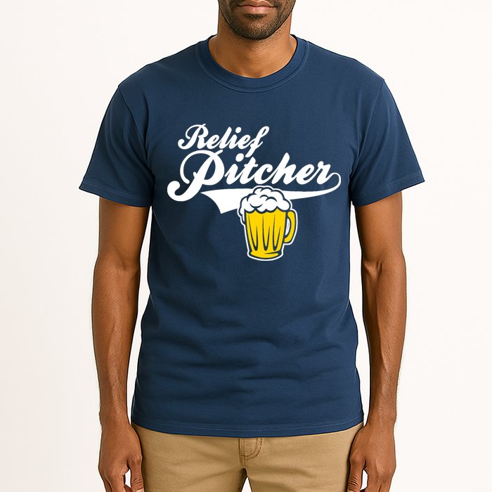 Relief Pitcher Beer And Baseball Tall T-Shirt