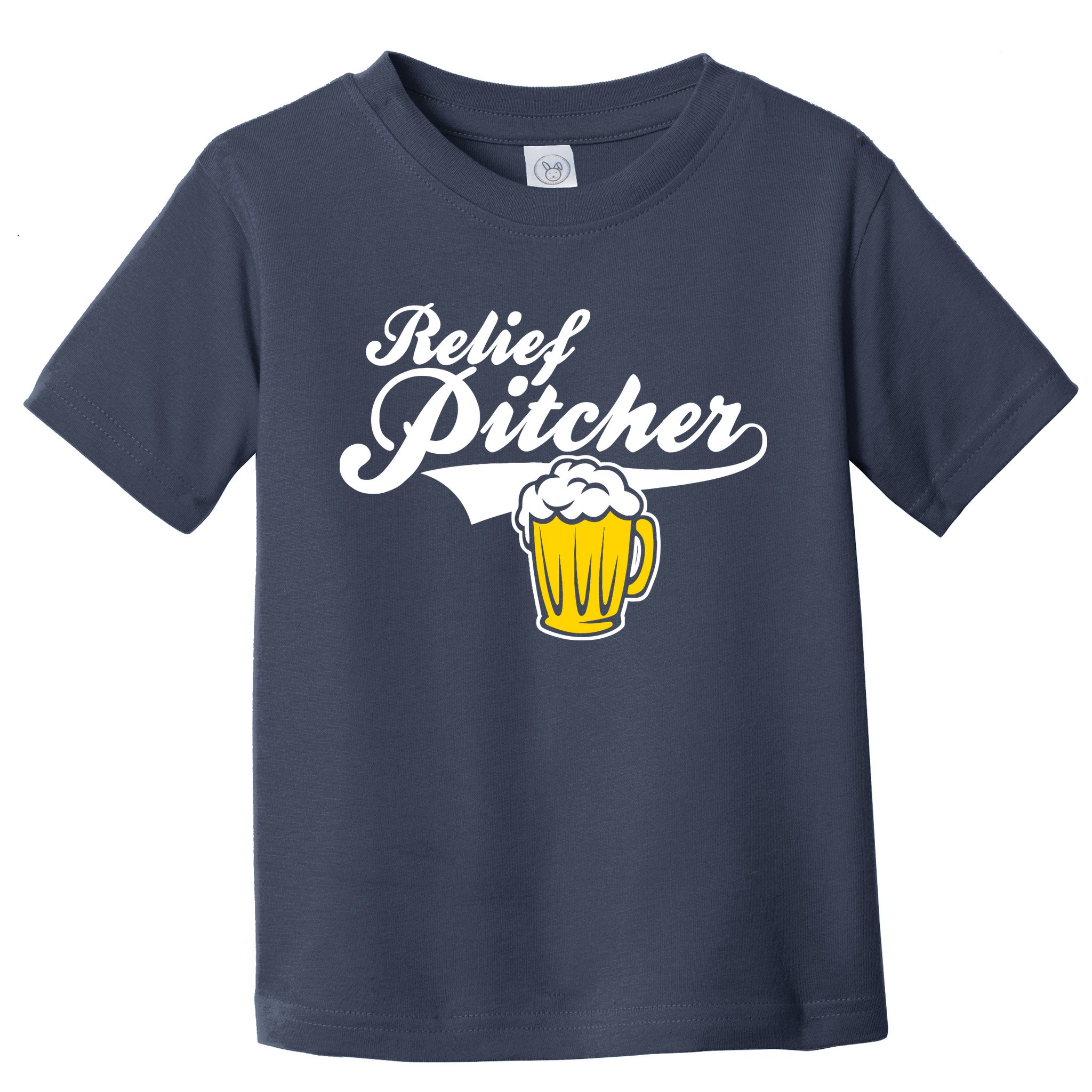 Relief Pitcher Beer And Baseball Toddler T-Shirt