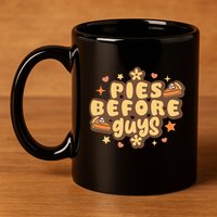 Retro Pies Before Guys Funny Thanksgiving Pies 11oz C Handle Ceramic Mug