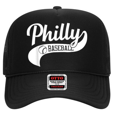 Retro Philadelphia Baseball Vintage Philly Swoosh Hat