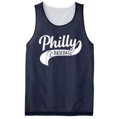 Retro Philadelphia Baseball Vintage Philly Swoosh Mesh Reversible Basketball Jersey Tank