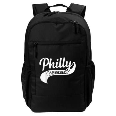 Retro Philadelphia Baseball Vintage Philly Swoosh Backpack