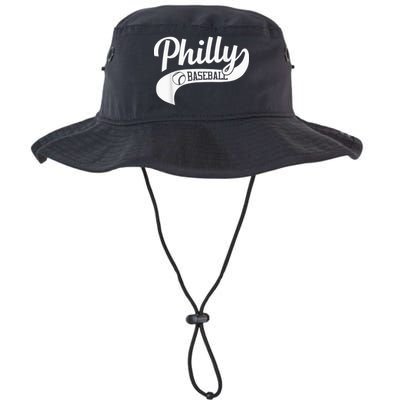 Retro Philadelphia Baseball Vintage Philly Swoosh Bucket Hat