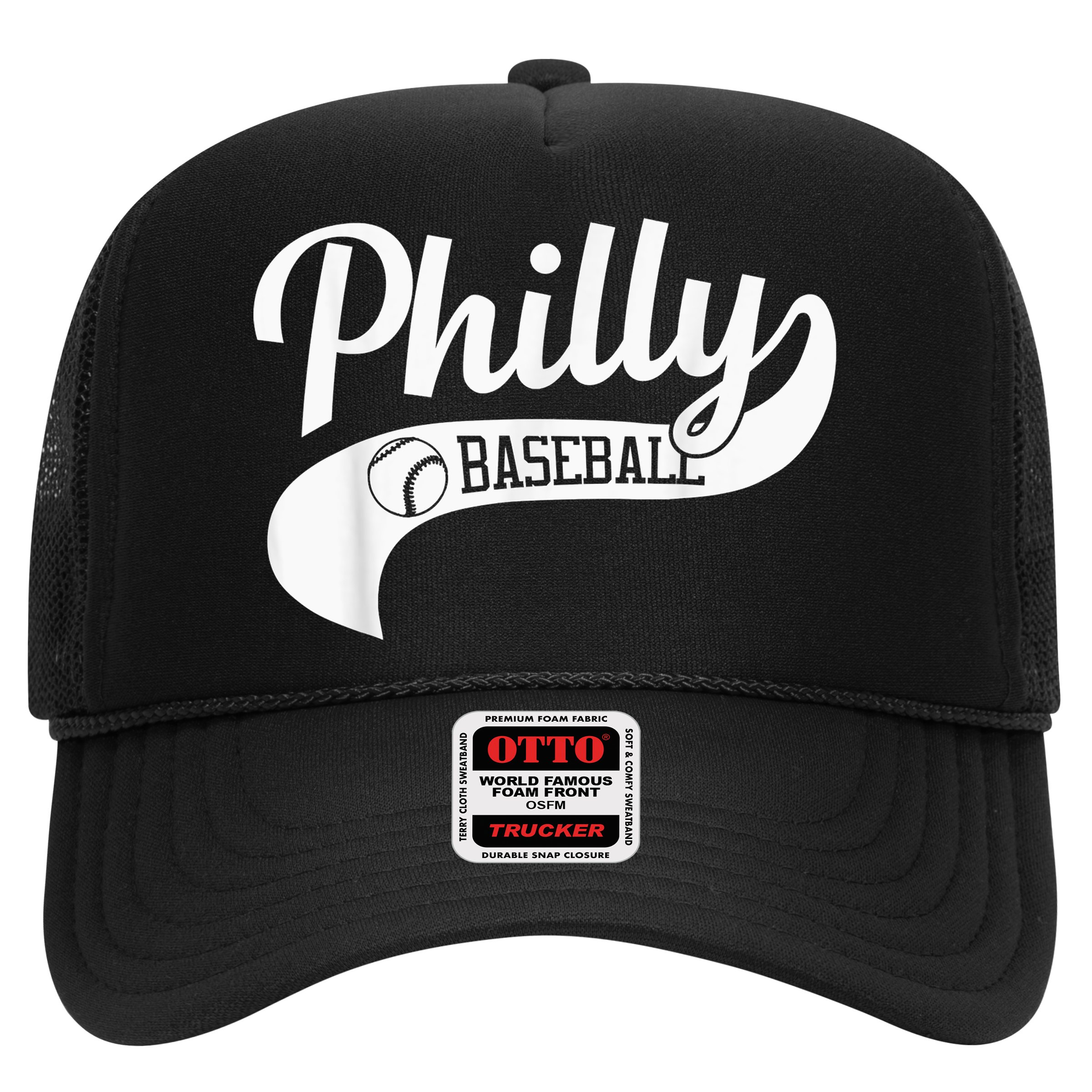 Retro Philadelphia Baseball Vintage Philly Swoosh Hat