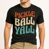 Retro Pickle Ball Yall Paddle For Team Sport Performance Shirt