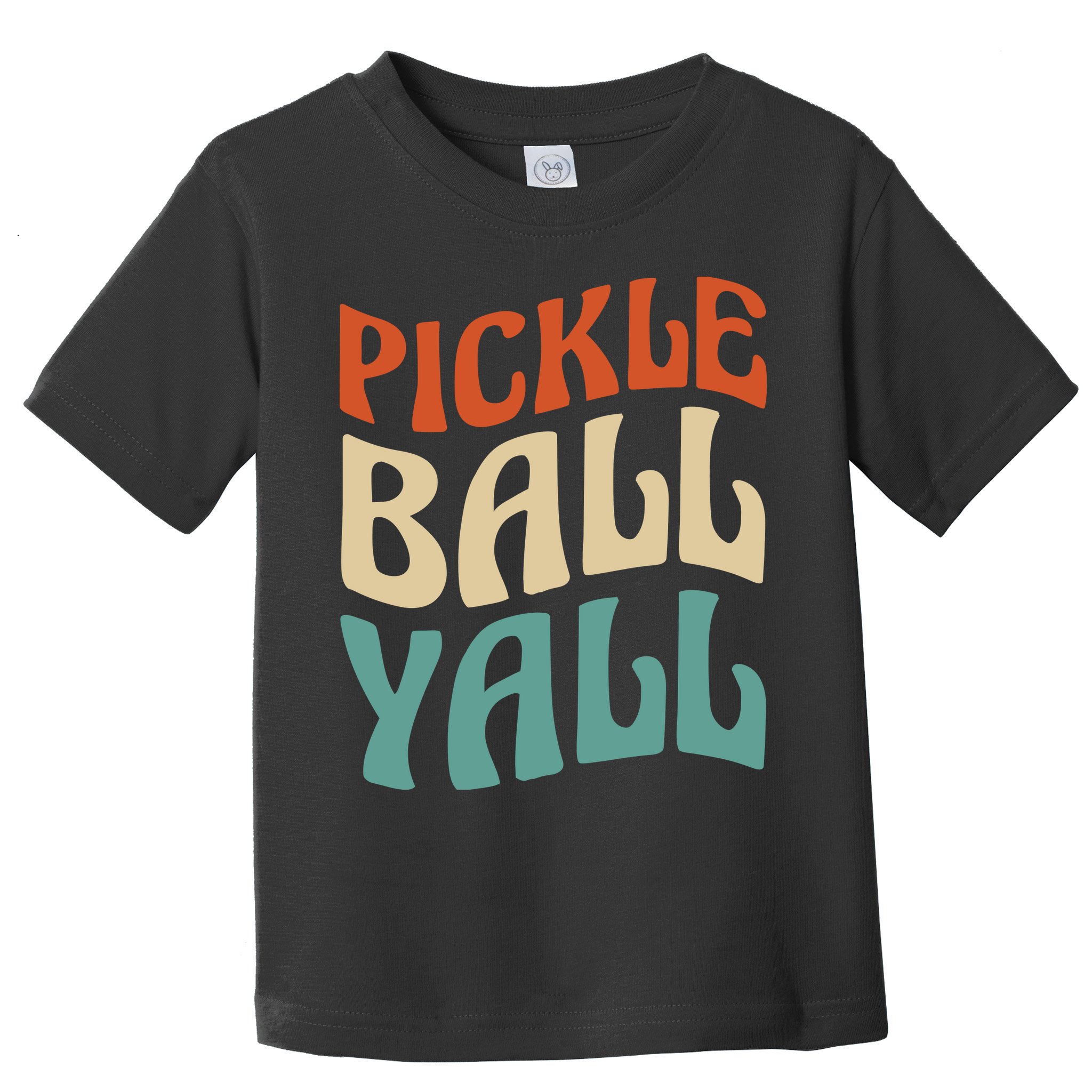 Retro Pickle Ball Yall Paddle For Team Sport Toddler T-Shirt