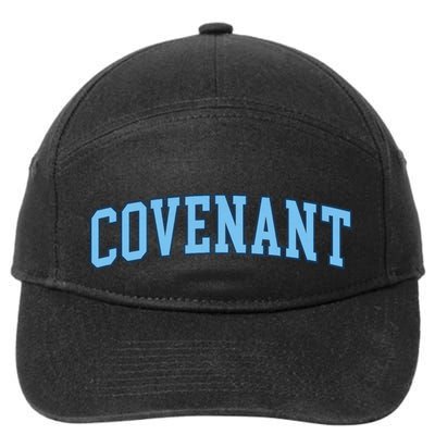 Retro Personalized Covenant Name Arch 7-Panel Snapback Hat