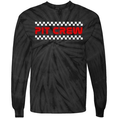 Racing Pit Crew Tie-Dye Long Sleeve Shirt