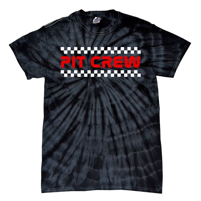 Racing Pit Crew Tie-Dye T-Shirt