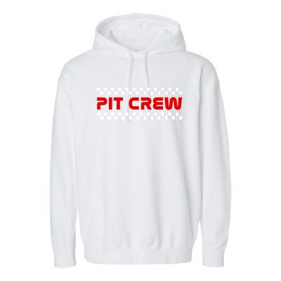 Racing Pit Crew Garment-Dyed Fleece Hoodie