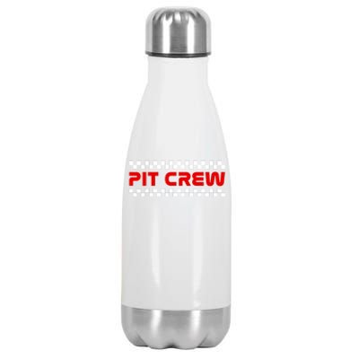 Racing Pit Crew Stainless Steel Insulated Water Bottle