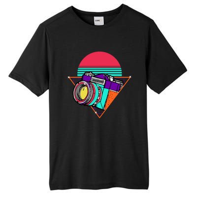 Retro Photography Cute Gift Vintage Camera Photographer Great Gift Tall Fusion ChromaSoft Performance T-Shirt