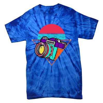 Retro Photography Cute Gift Vintage Camera Photographer Great Gift Tie-Dye T-Shirt