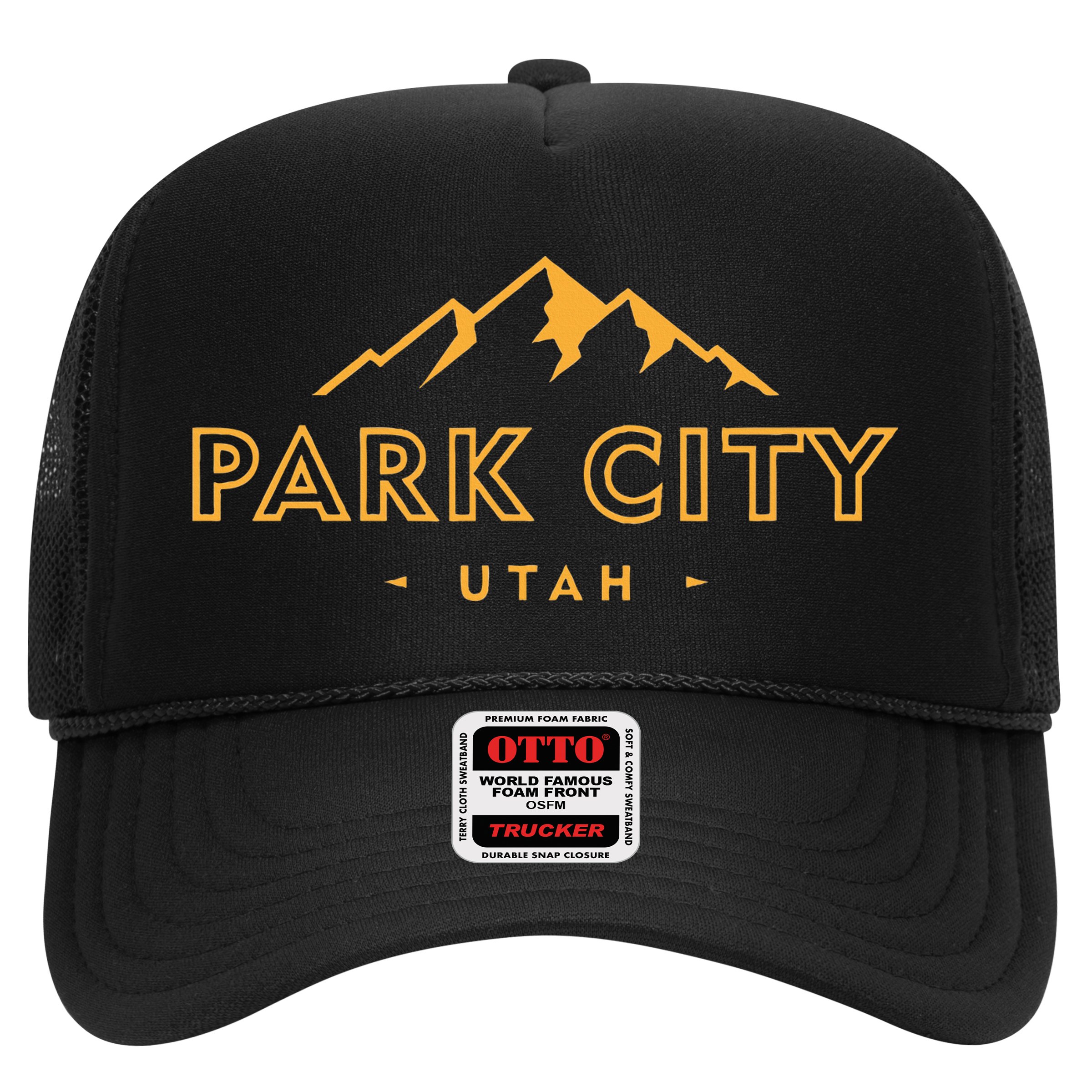 Retro Park City Utah Souvenir Mountain Hiking Hat