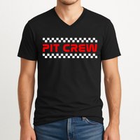 Racing Pit Crew V-Neck T-Shirt