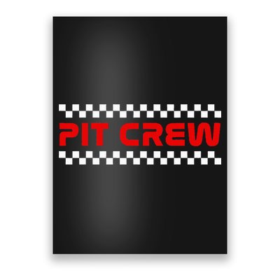 Racing Pit Crew Poster