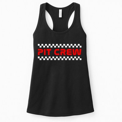 Racing Pit Crew Womens Tank Top