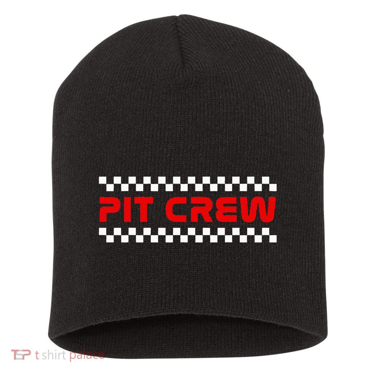 Racing Pit Crew Short Acrylic Beanie