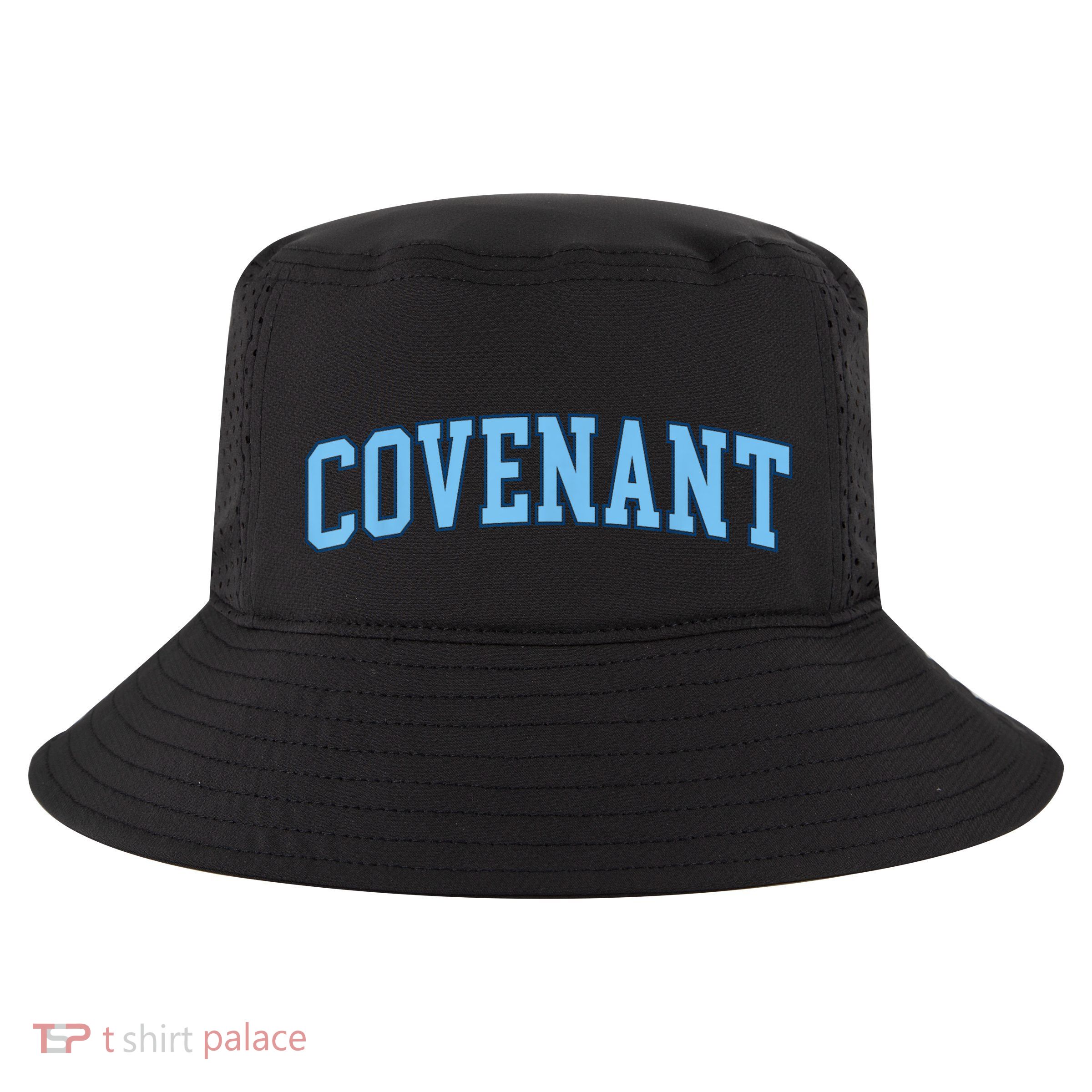 Retro Personalized Covenant Name Arch Vintage College Arch Varsity University Cool Comfort Performance Bucket Hat