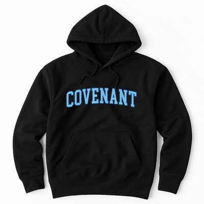 Retro Personalized Covenant Name Arch Vintage College Arch Varsity University Hoodie