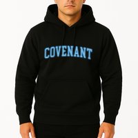 Retro Personalized Covenant Name Arch Vintage College Arch Varsity University Hoodie