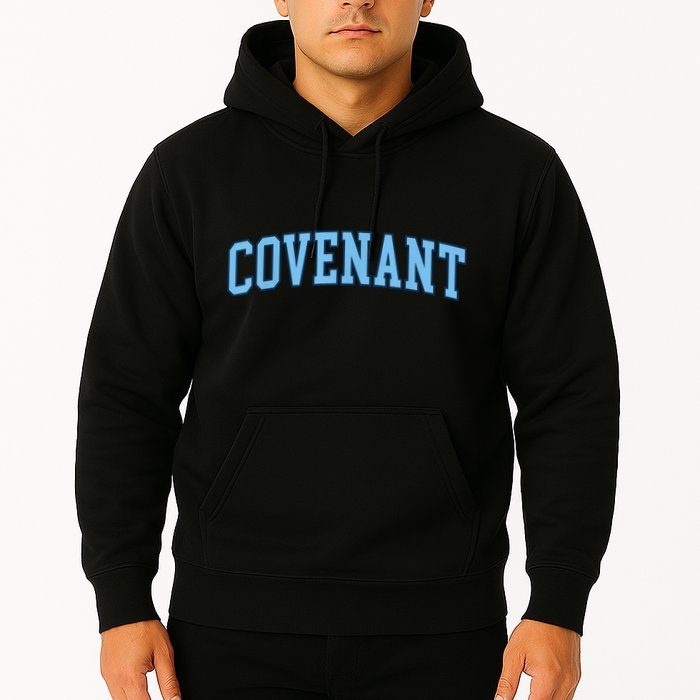 Retro Personalized Covenant Name Arch Vintage College Arch Varsity University Hoodie